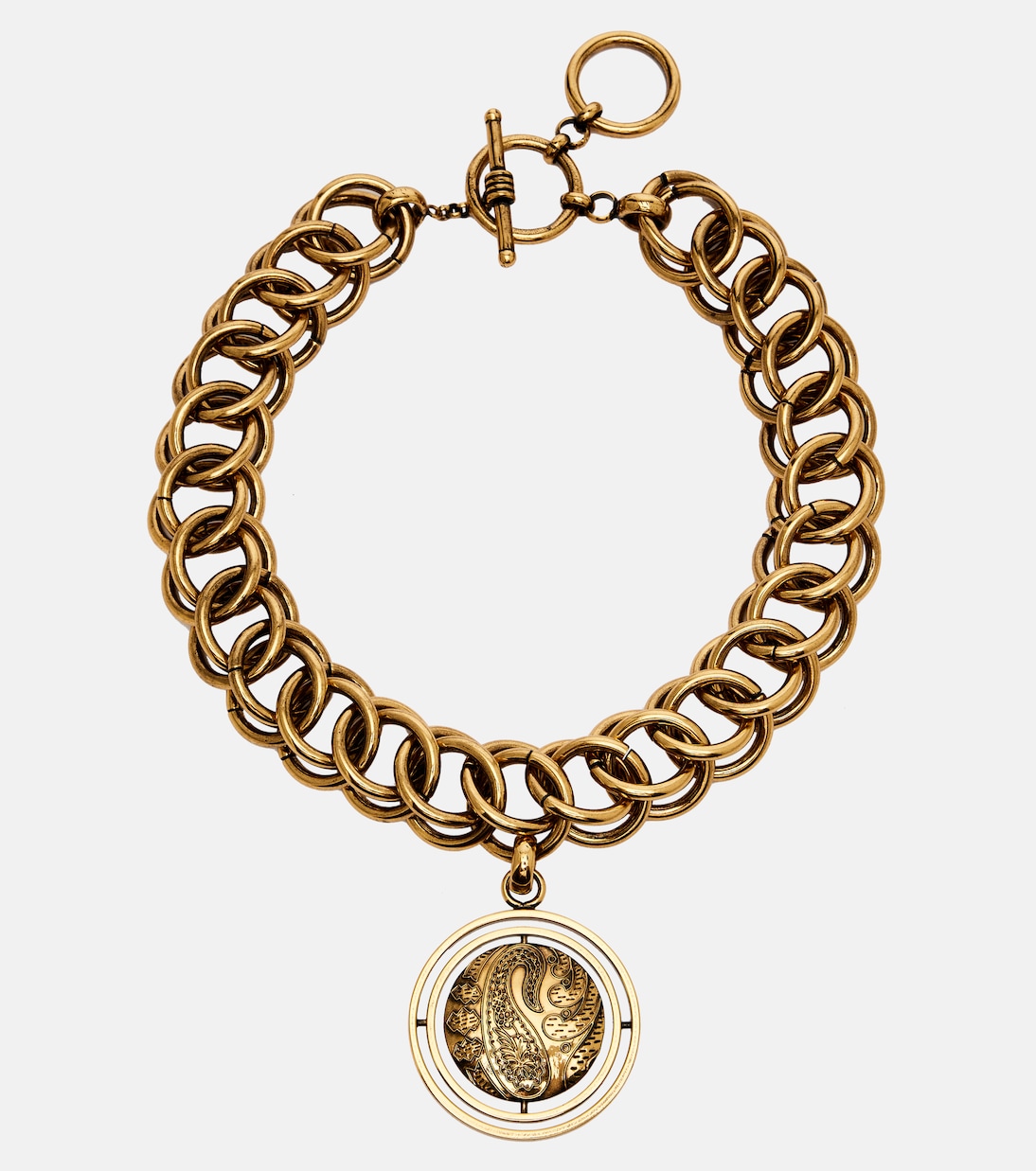 Embellished pendant necklace | Etro