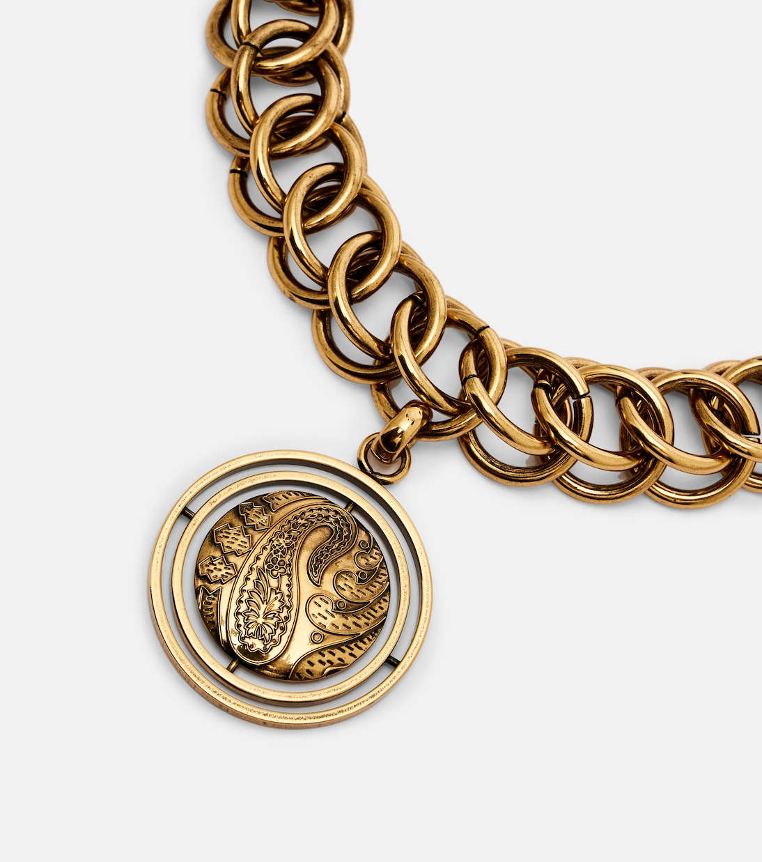 Embellished pendant necklace | Etro
