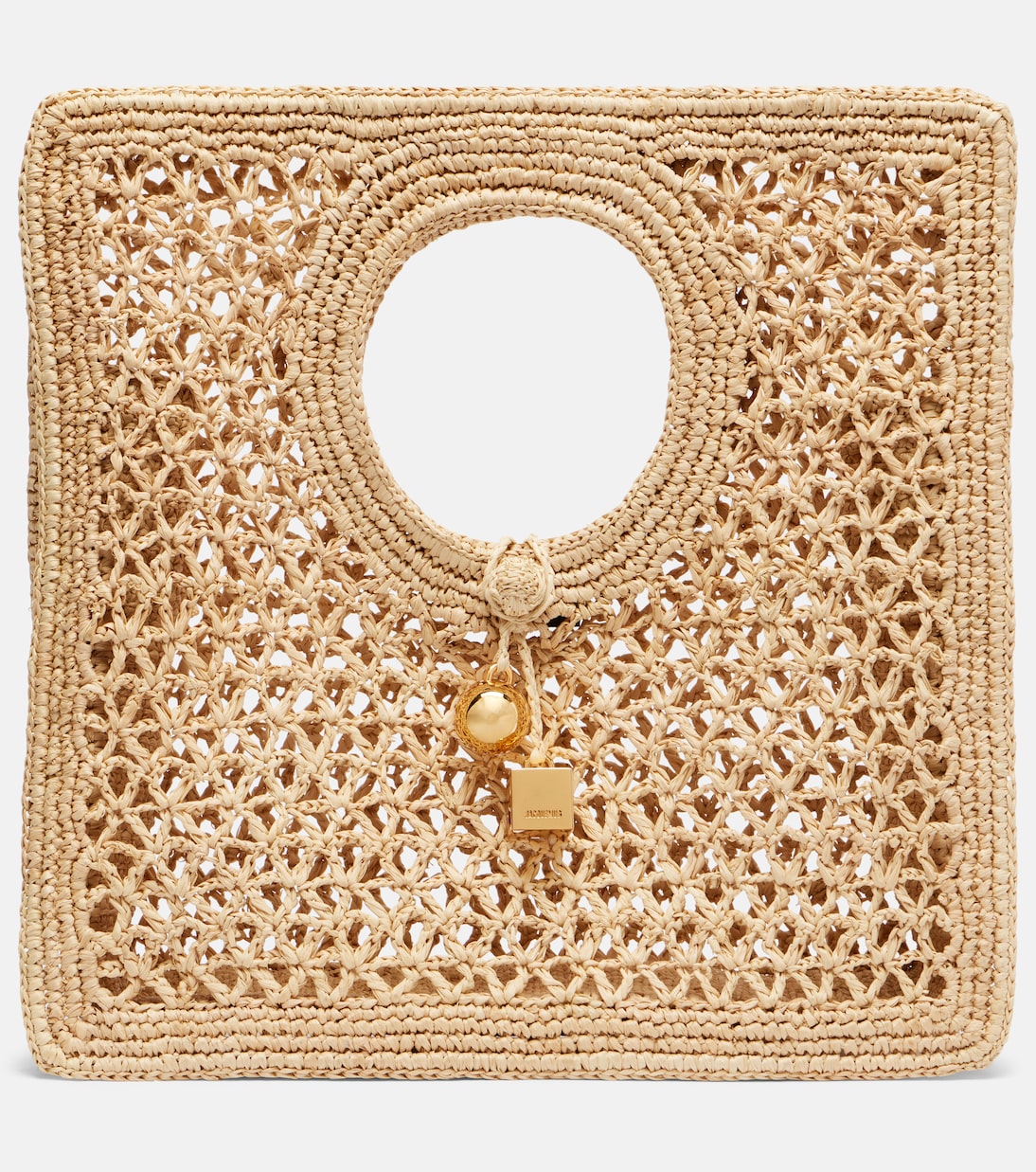 Spiaggia Small raffia tote bag | Jacquemus