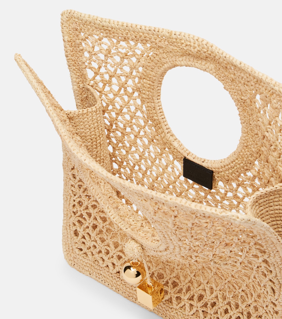 Spiaggia Small raffia tote bag | Jacquemus