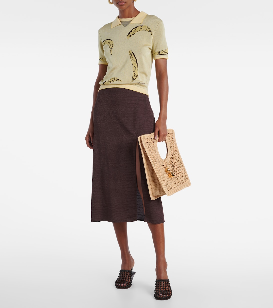 Spiaggia Small raffia tote bag | Jacquemus