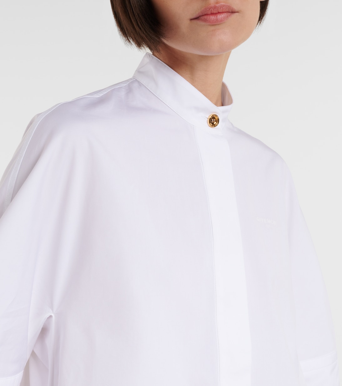 Hemdblusenkleid aus Baumwollpopeline | Givenchy