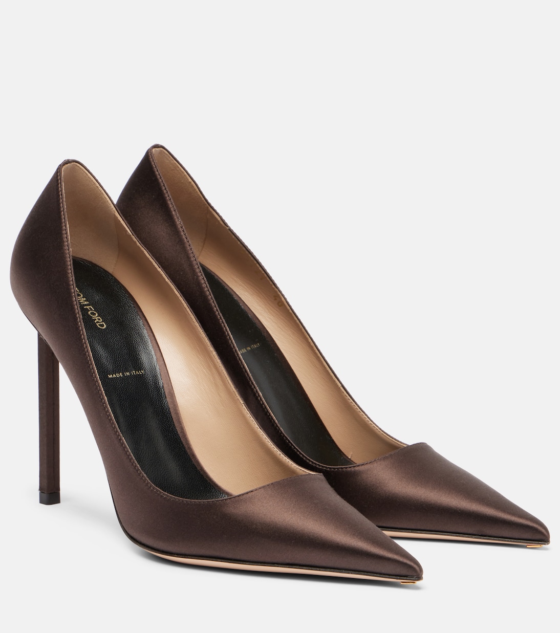 Pumps Betty 105 aus Satin | Tom Ford