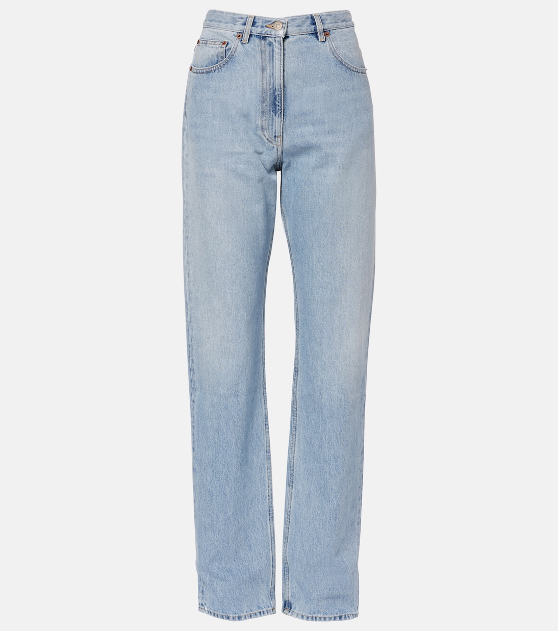 Mid-rise wide-leg jeans | Valentino