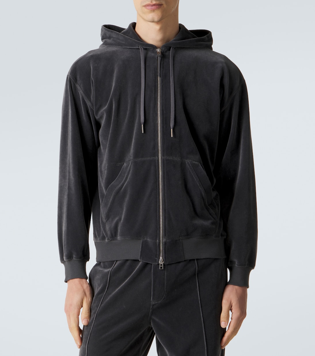 Kapuzenjacke aus Samt  | Tom Ford