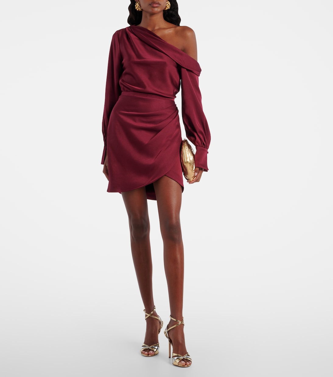 Cameron satin minidress | Simkhai