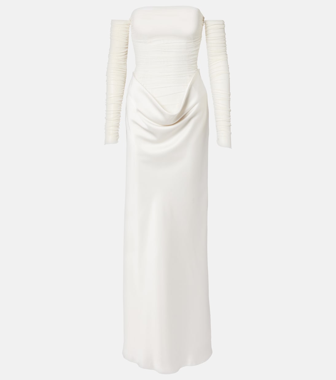 Donatella draped gown | Rotate