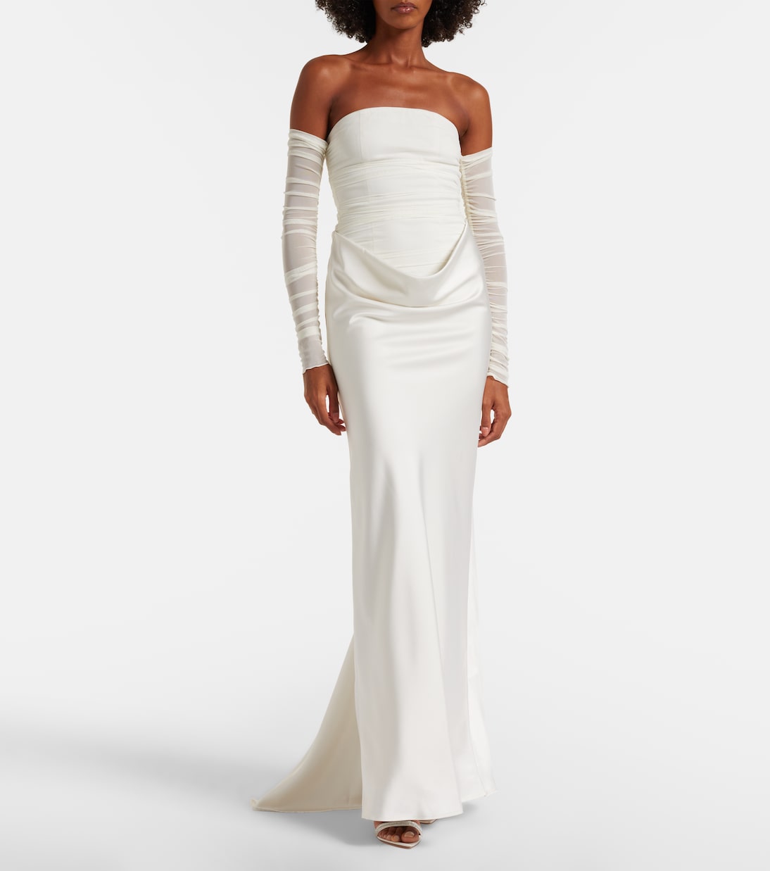 Donatella draped gown | Rotate
