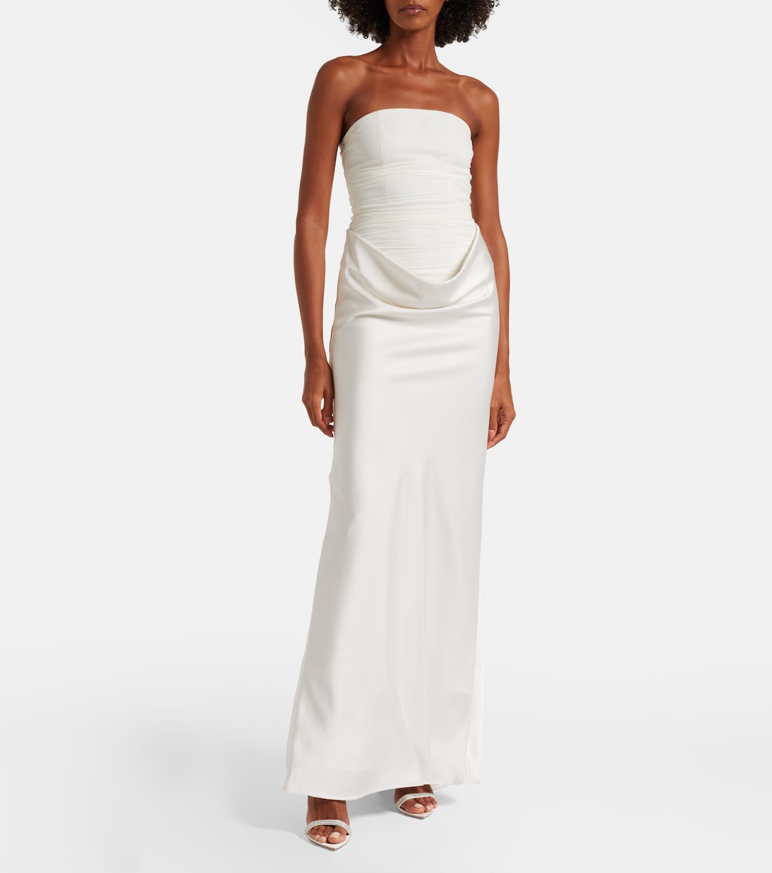 Donatella draped gown | Rotate