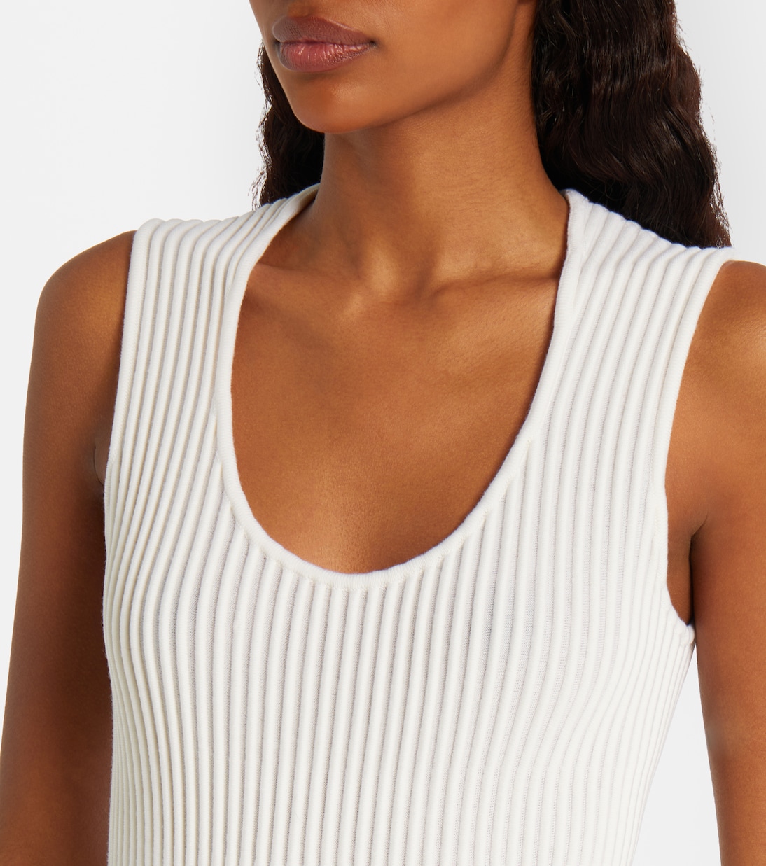 Wool-blend maxi dress | Alaïa