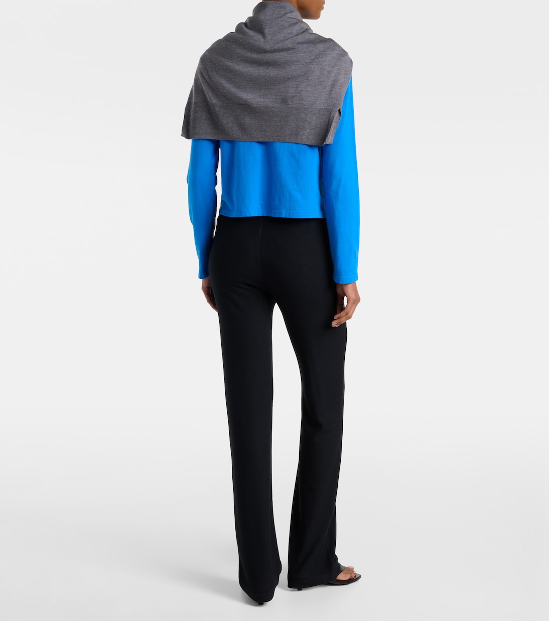 Lauren high-rise straight pants | Leset