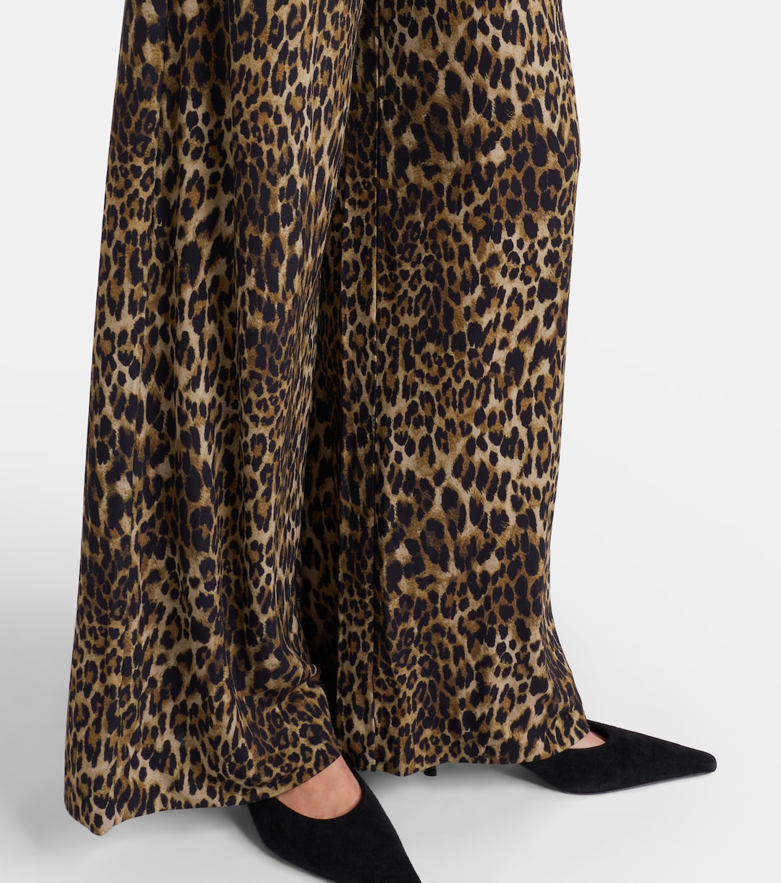 Adriel leopard-print wide-leg pants | Nili Lotan