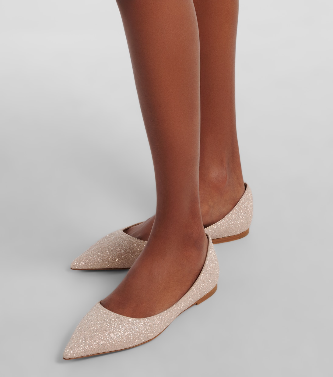 Bailarinas Love con glitter | Jimmy Choo