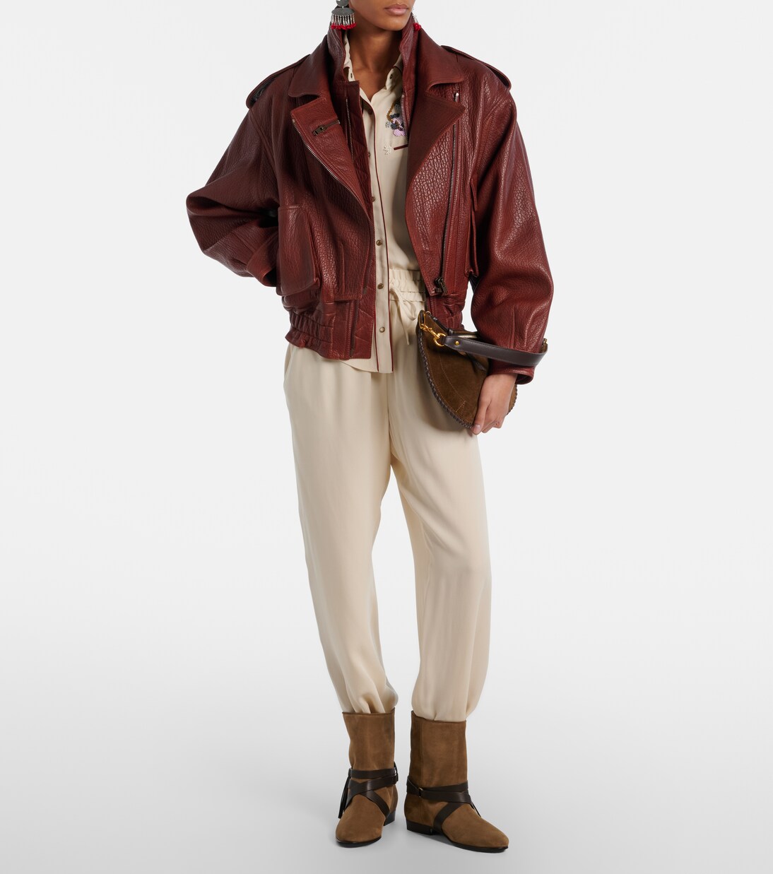 Yzea beaded cady shirt | Isabel Marant