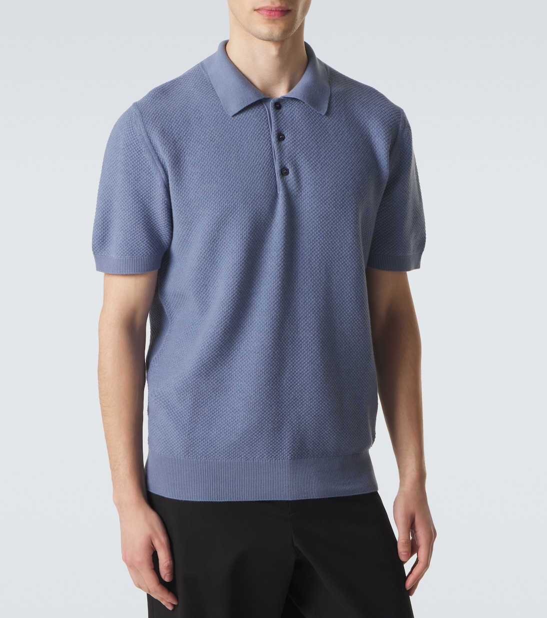 Cotton polo shirt | Canali