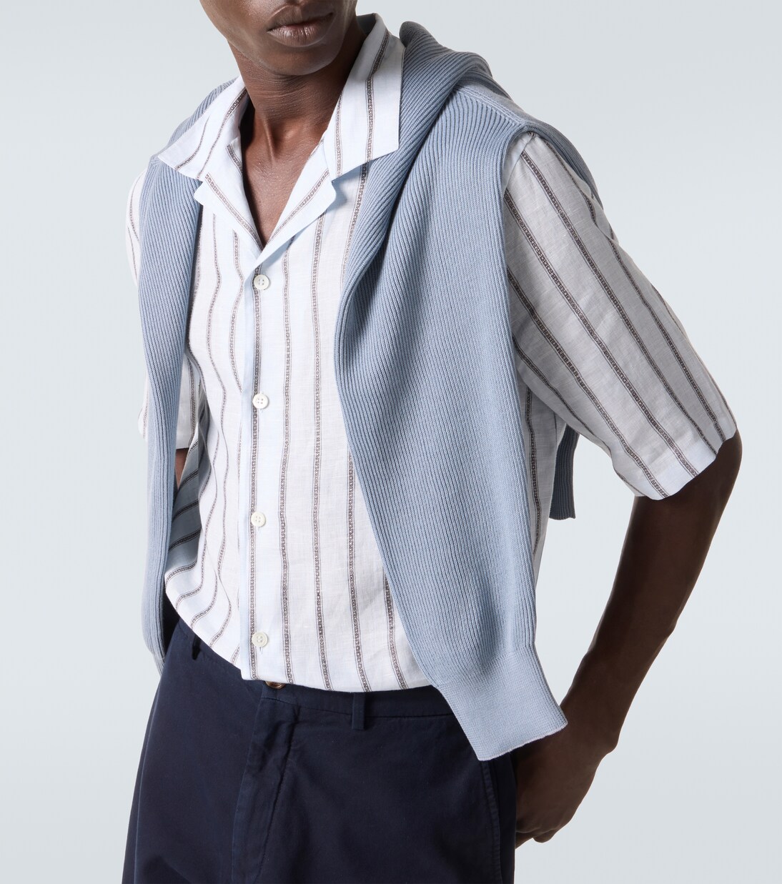 Hemd aus Leinen | Brunello Cucinelli