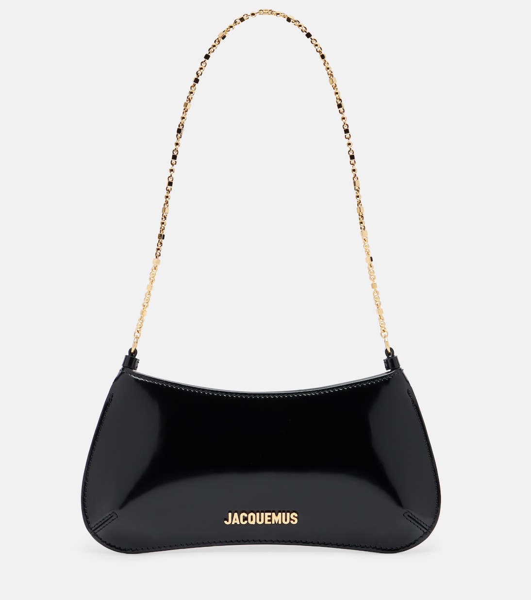 Bisou Chaine Small leather shoulder bag | Jacquemus