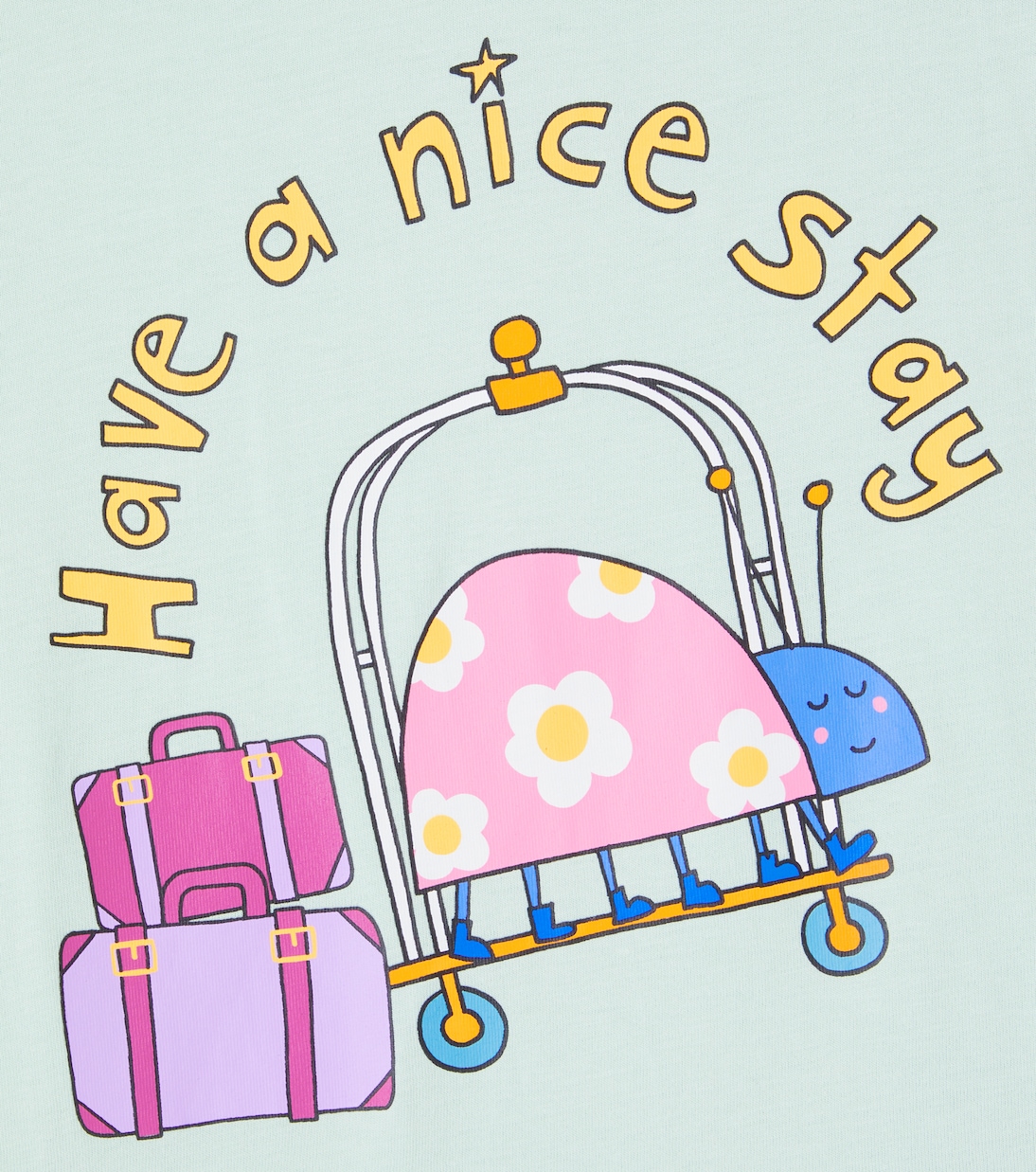 Printed cotton jersey T-shirt | Stella McCartney Kids