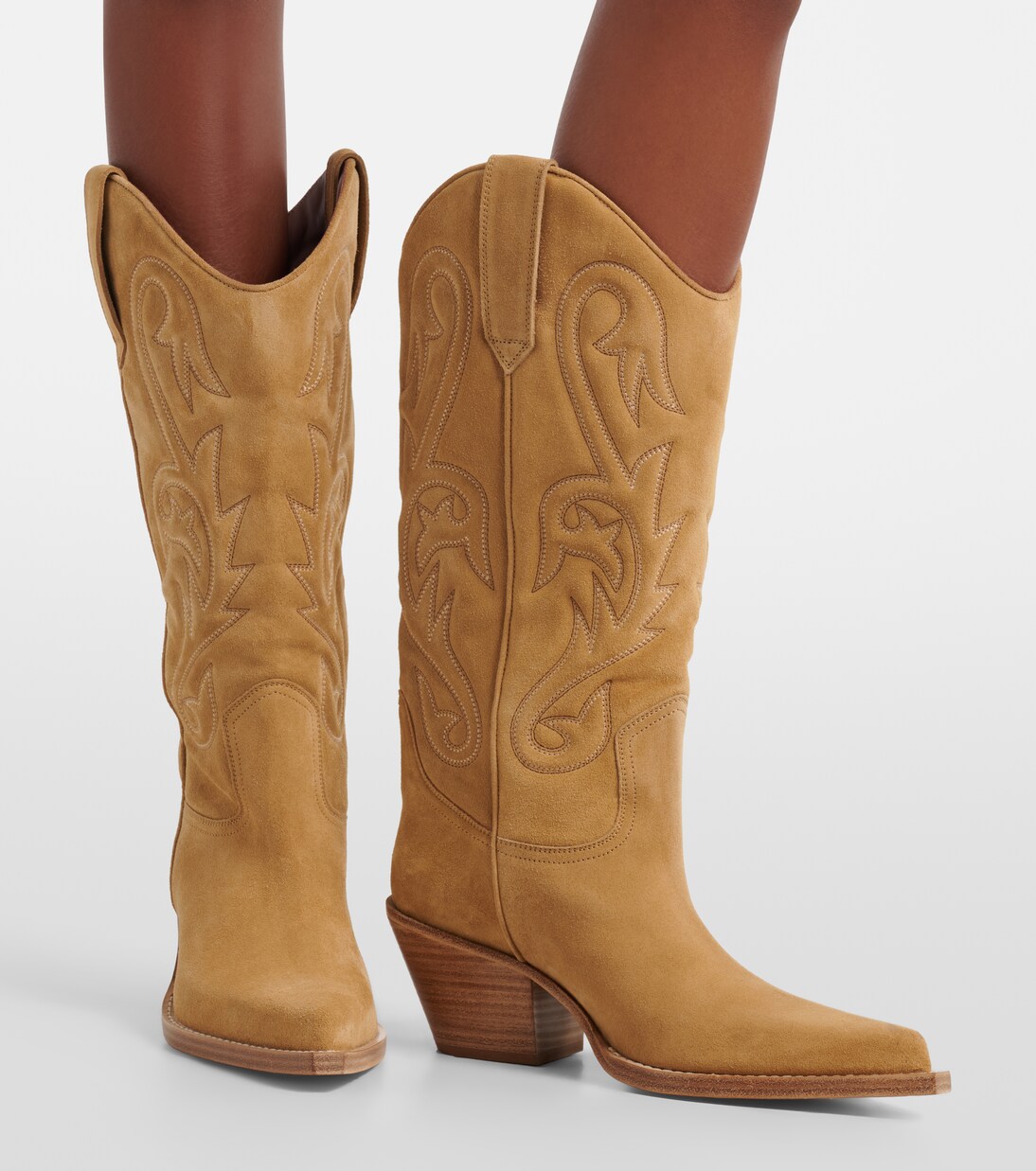 Dakota suede cowboy boots | Paris Texas