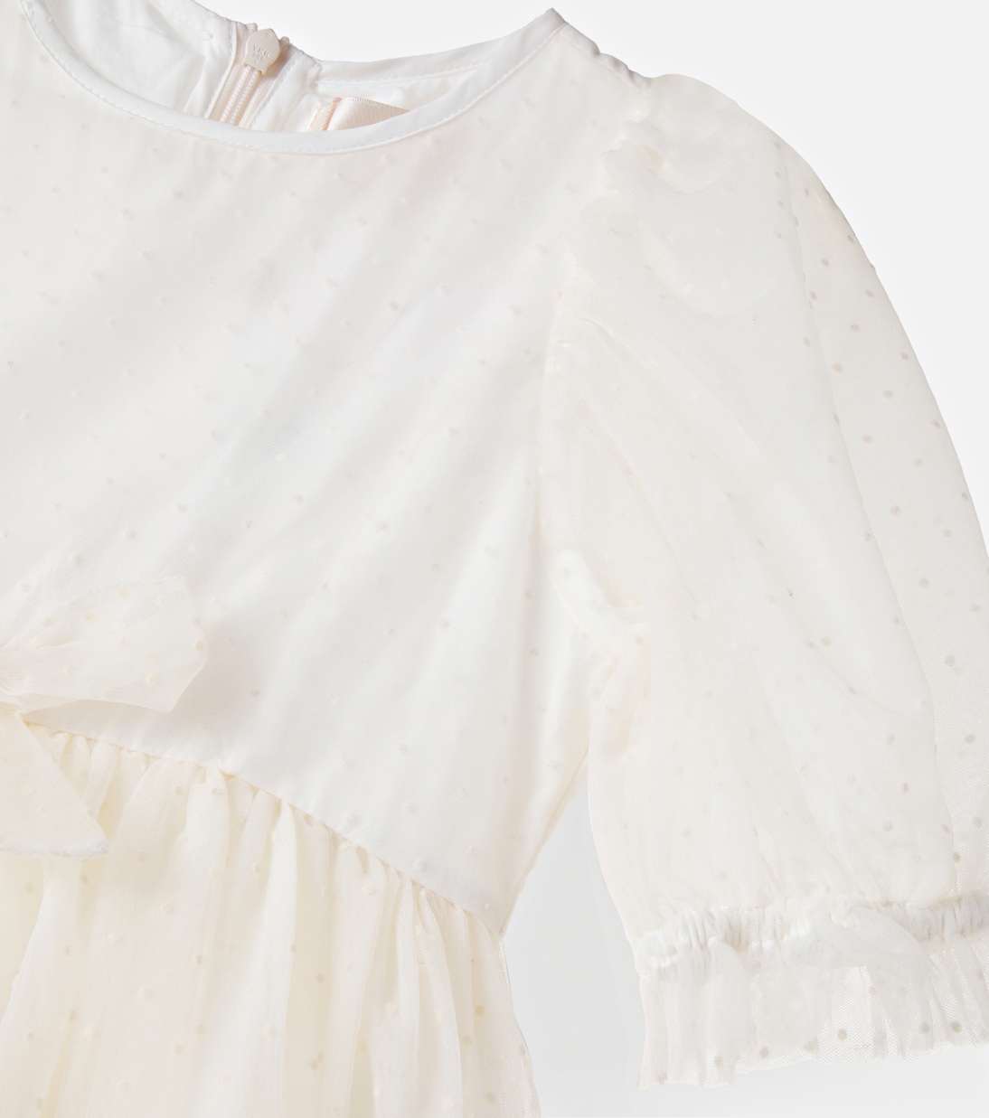 Bow-detail tulle dress | Petite Amalie  