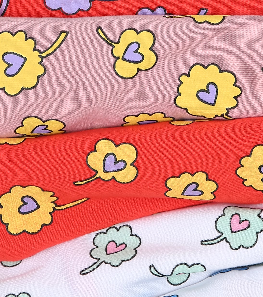 Set de 7 camisetas de algodón | Stella McCartney Kids