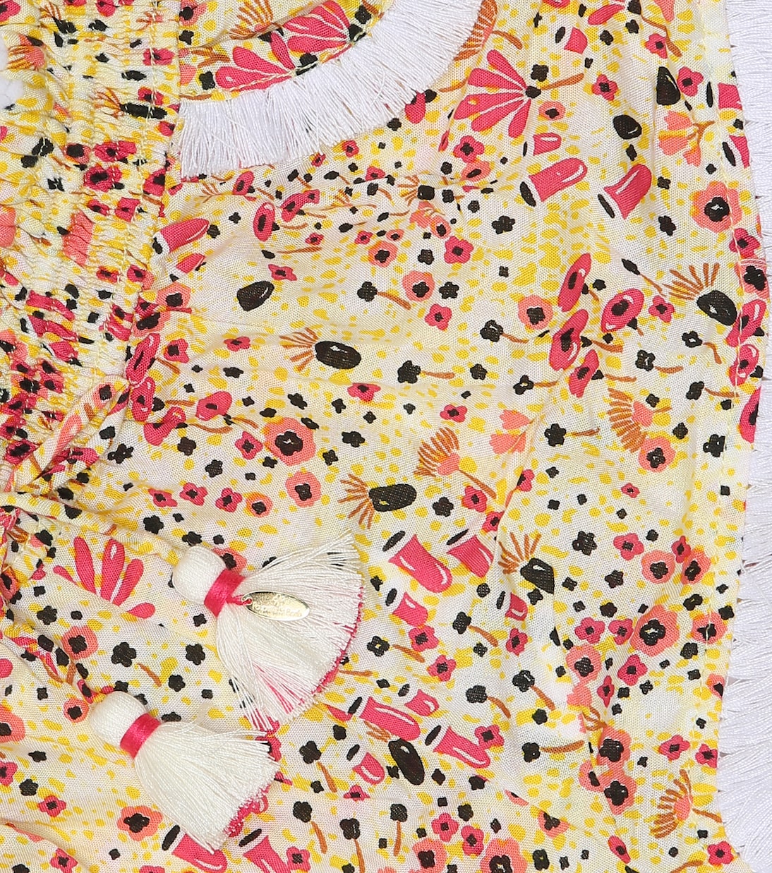 Shorts florales Lulu | Poupette St Barth Kids