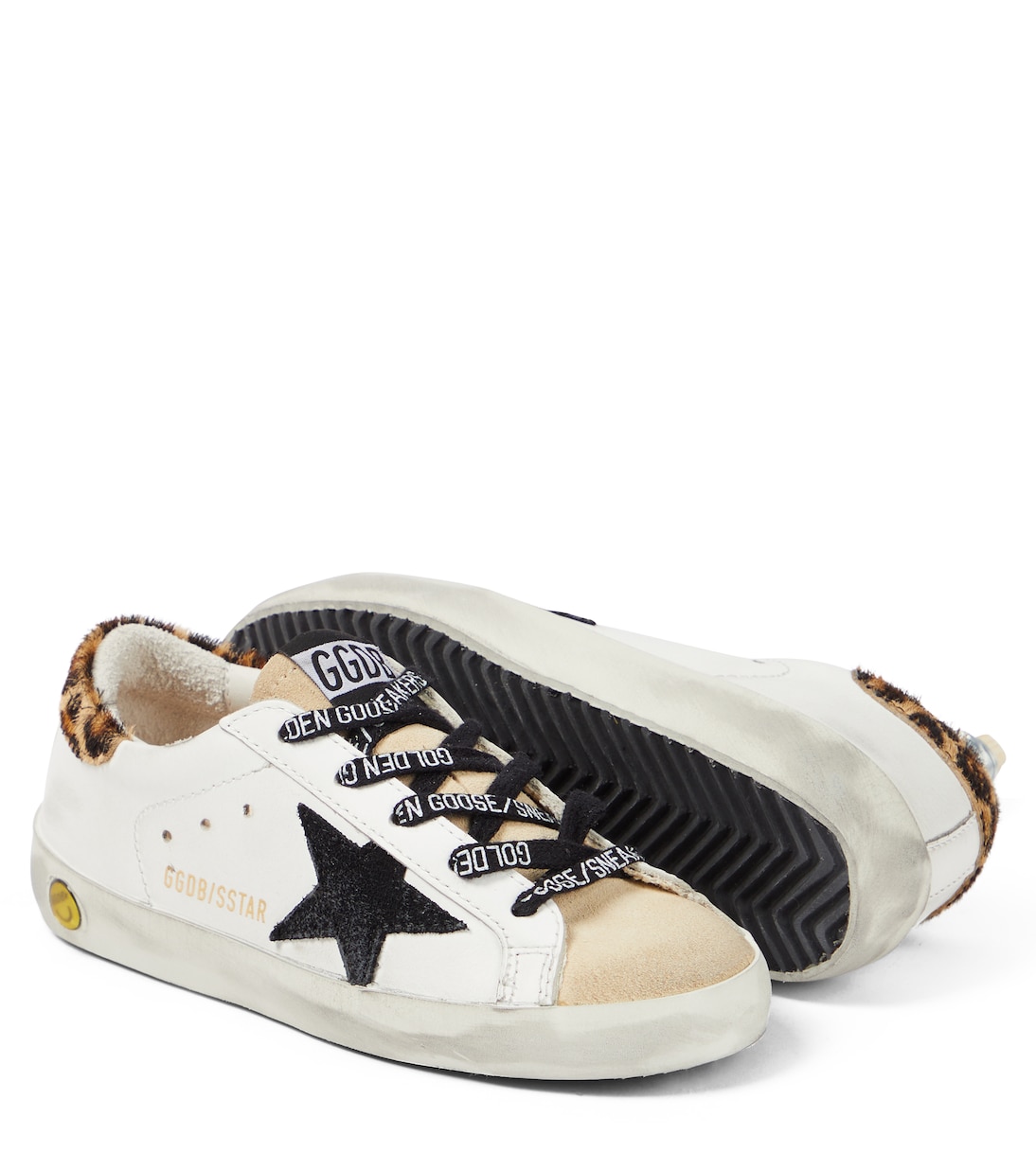 Baskets Super-Star en cuir | Golden Goose Kids