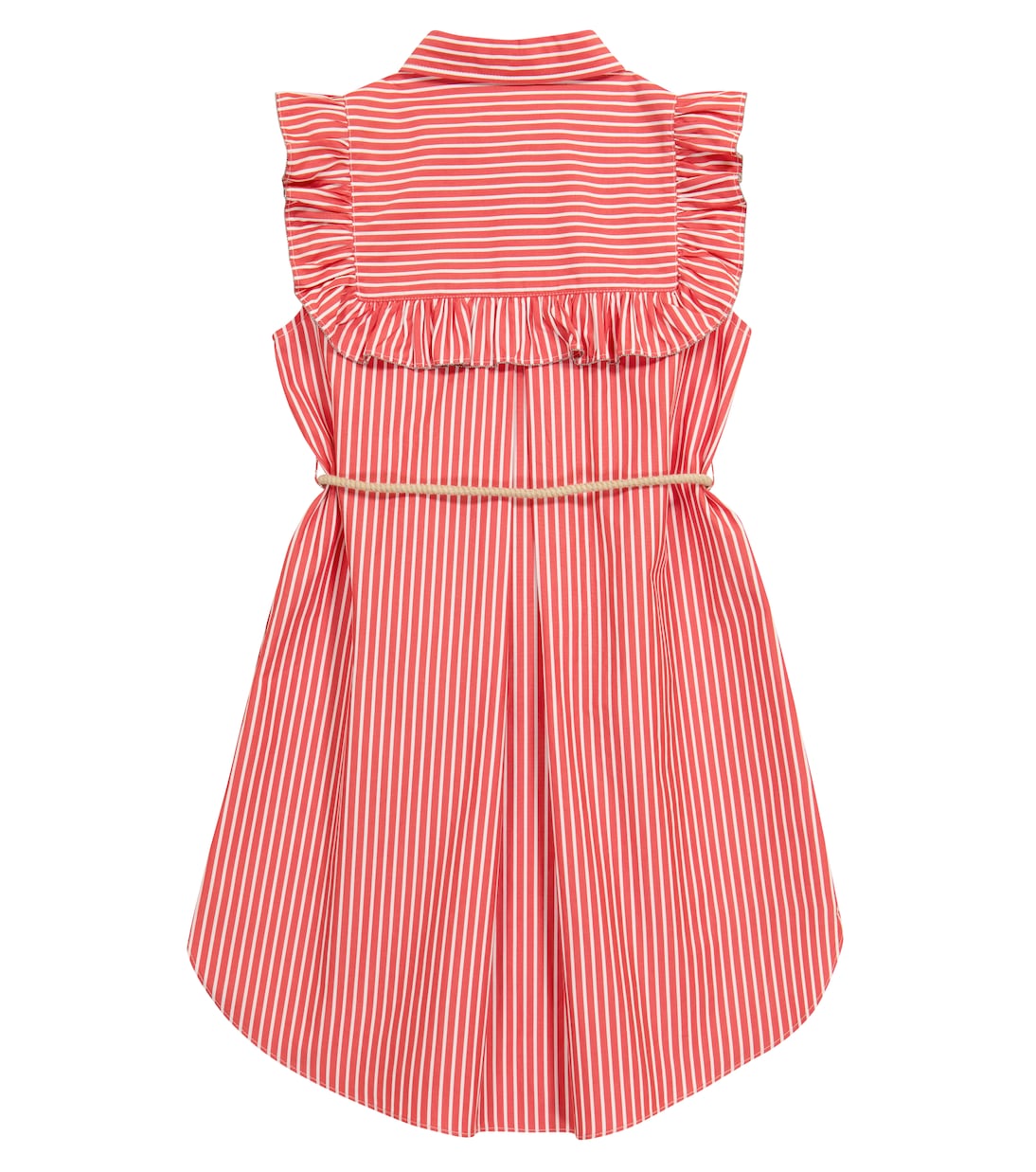 Robe rayée en coton | Brunello Cucinelli Kids