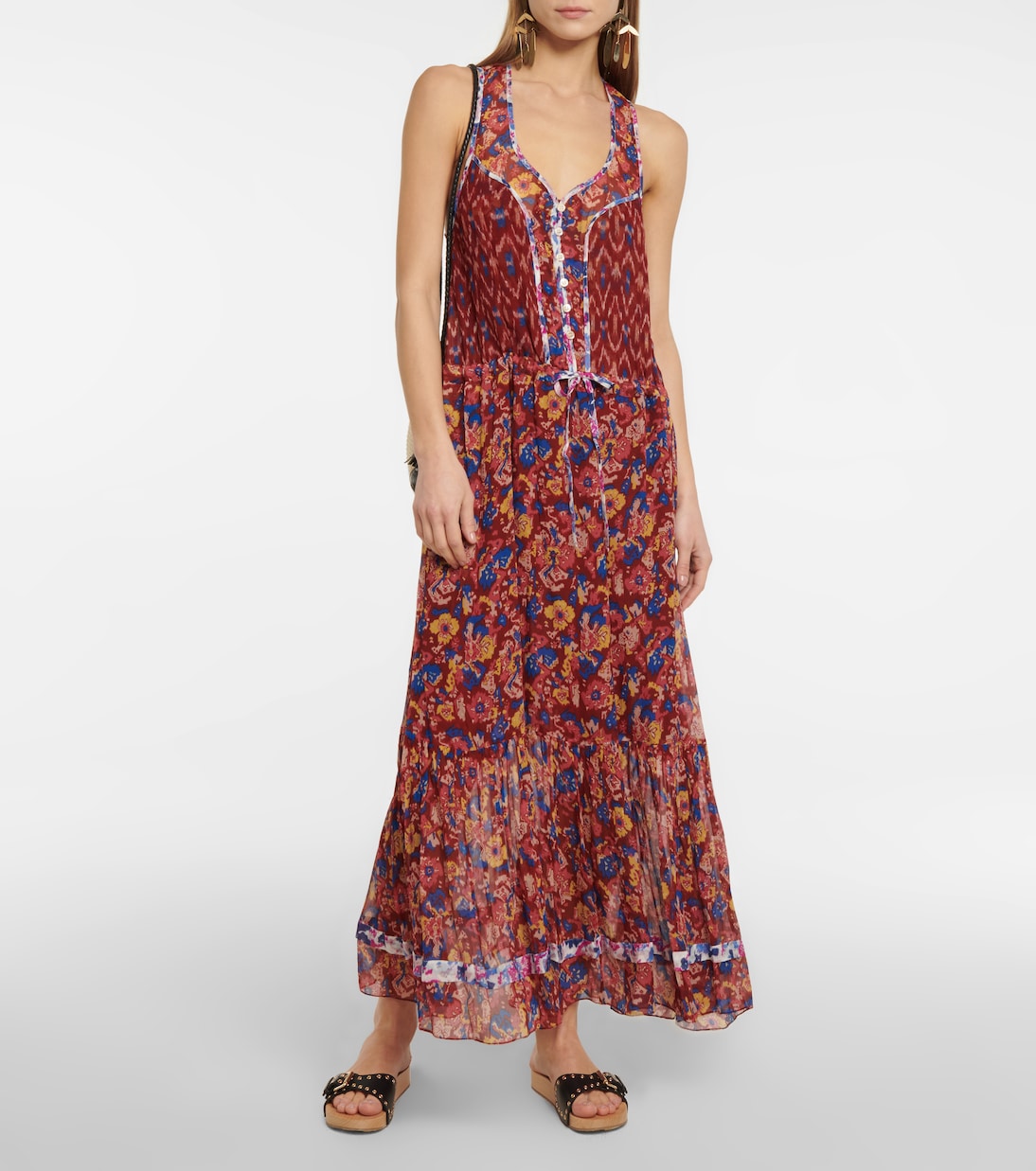 Midikleid Randia aus Chiffon | Marant Etoile