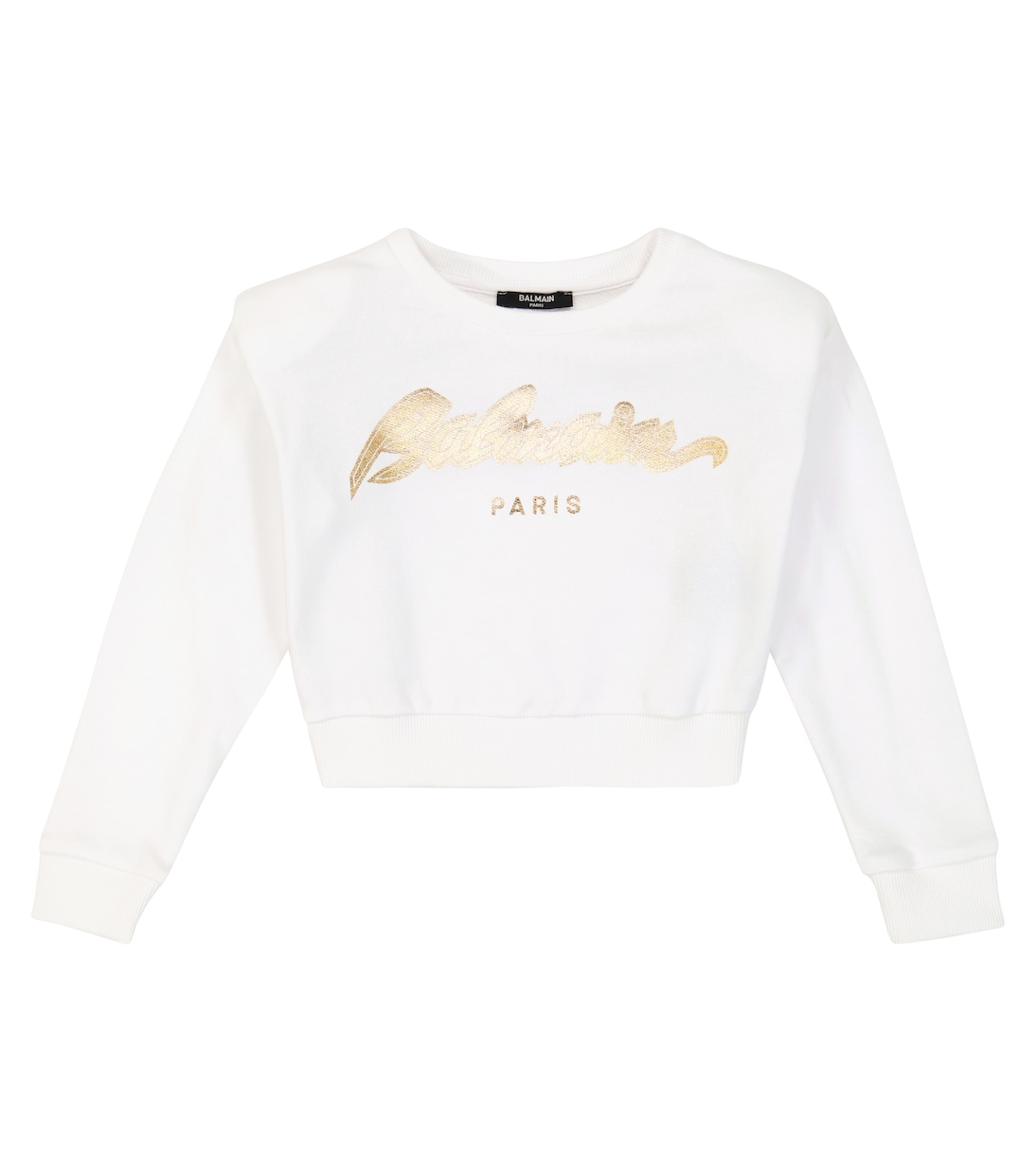 Logo棉质运动衫 | Balmain Kids