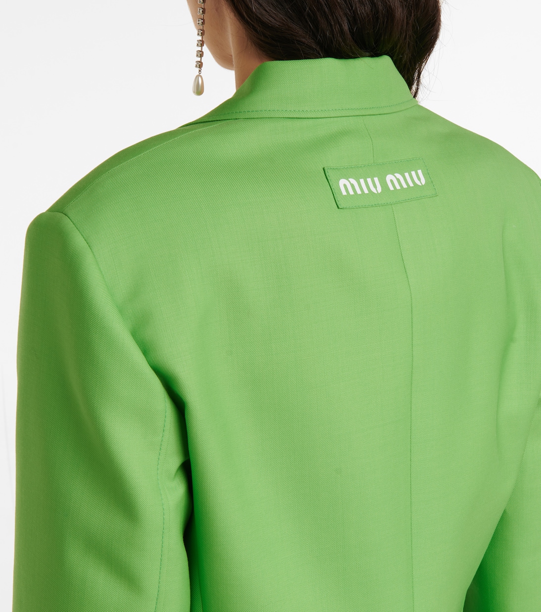 Virgin wool blazer | Miu Miu