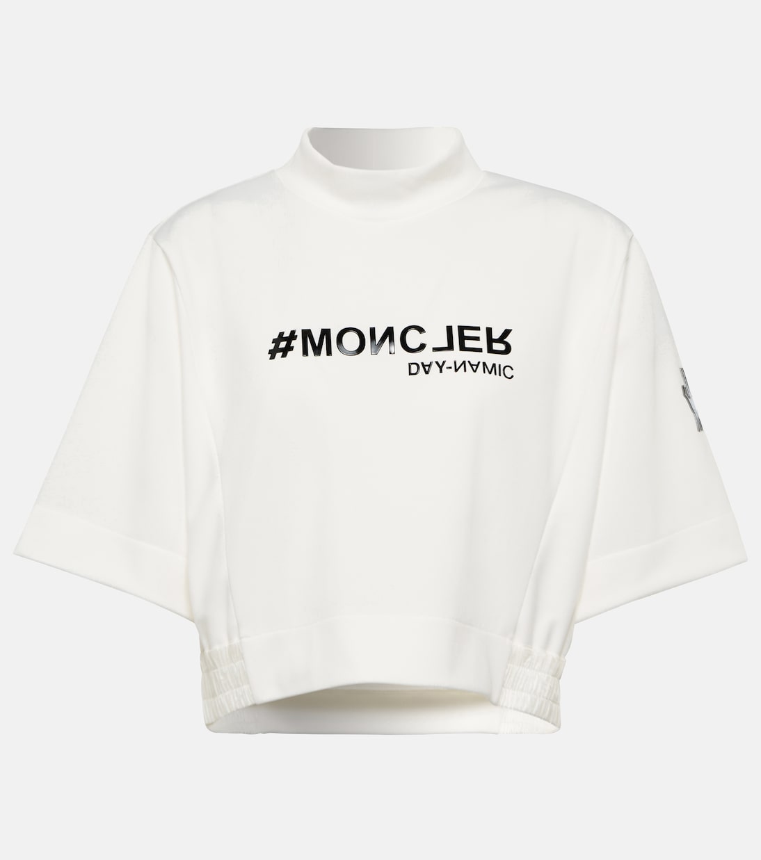 Camiseta cropped de algodón | Moncler Grenoble