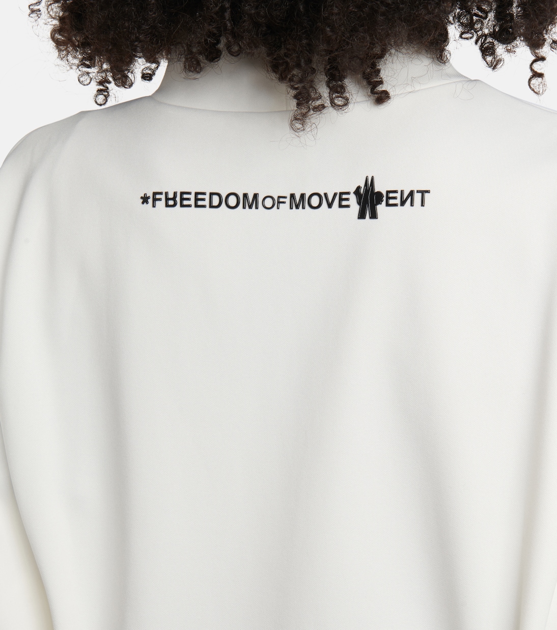 Camiseta cropped de algodón | Moncler Grenoble