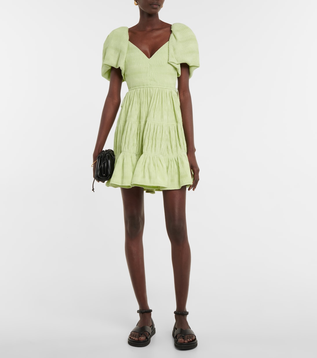 Cadence plissé minidress | Simkhai