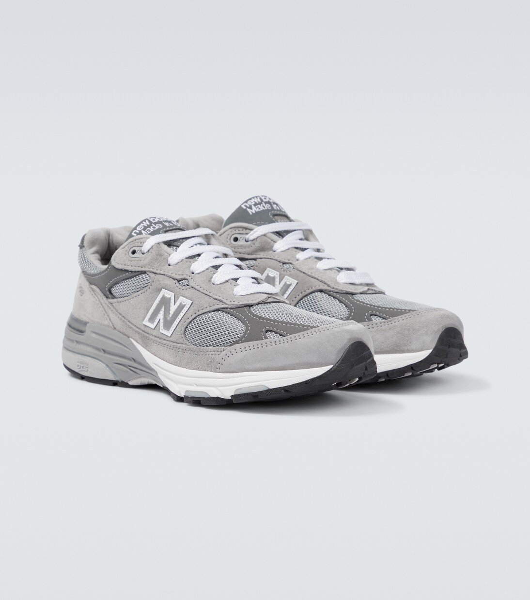 Made In USA 993 leather-trimmed sneakers | New Balance