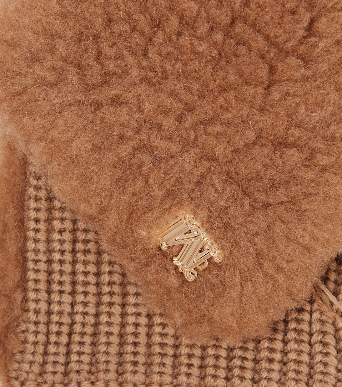 Manny fingerless teddy gloves | Max Mara