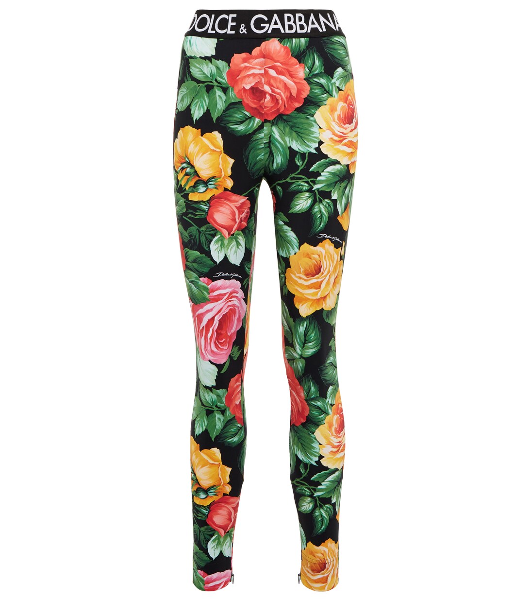 Leggings de tiro alto florales | Dolce&Gabbana
