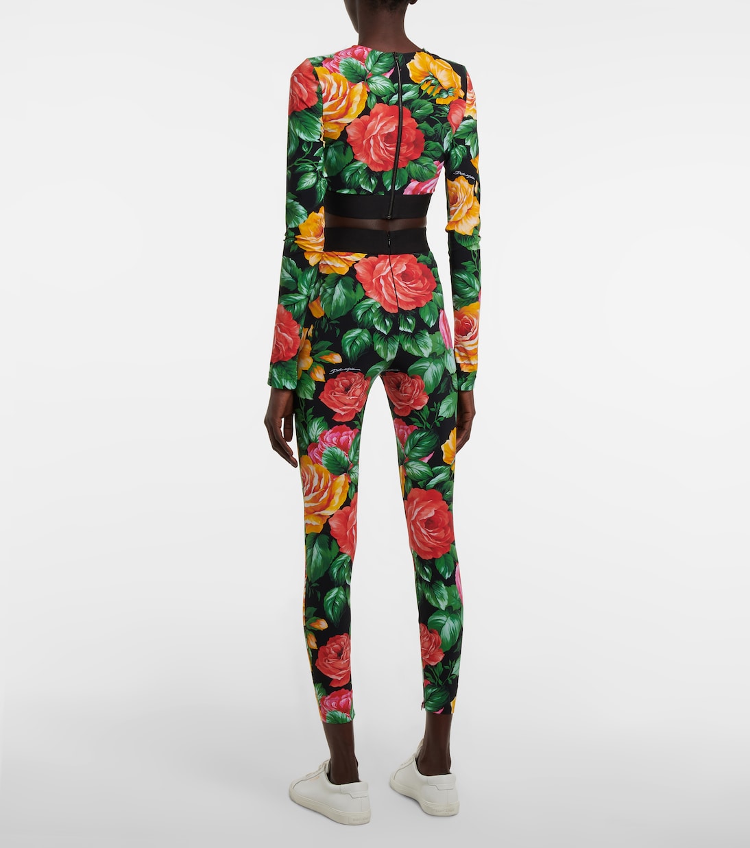 Leggings de tiro alto florales | Dolce&Gabbana