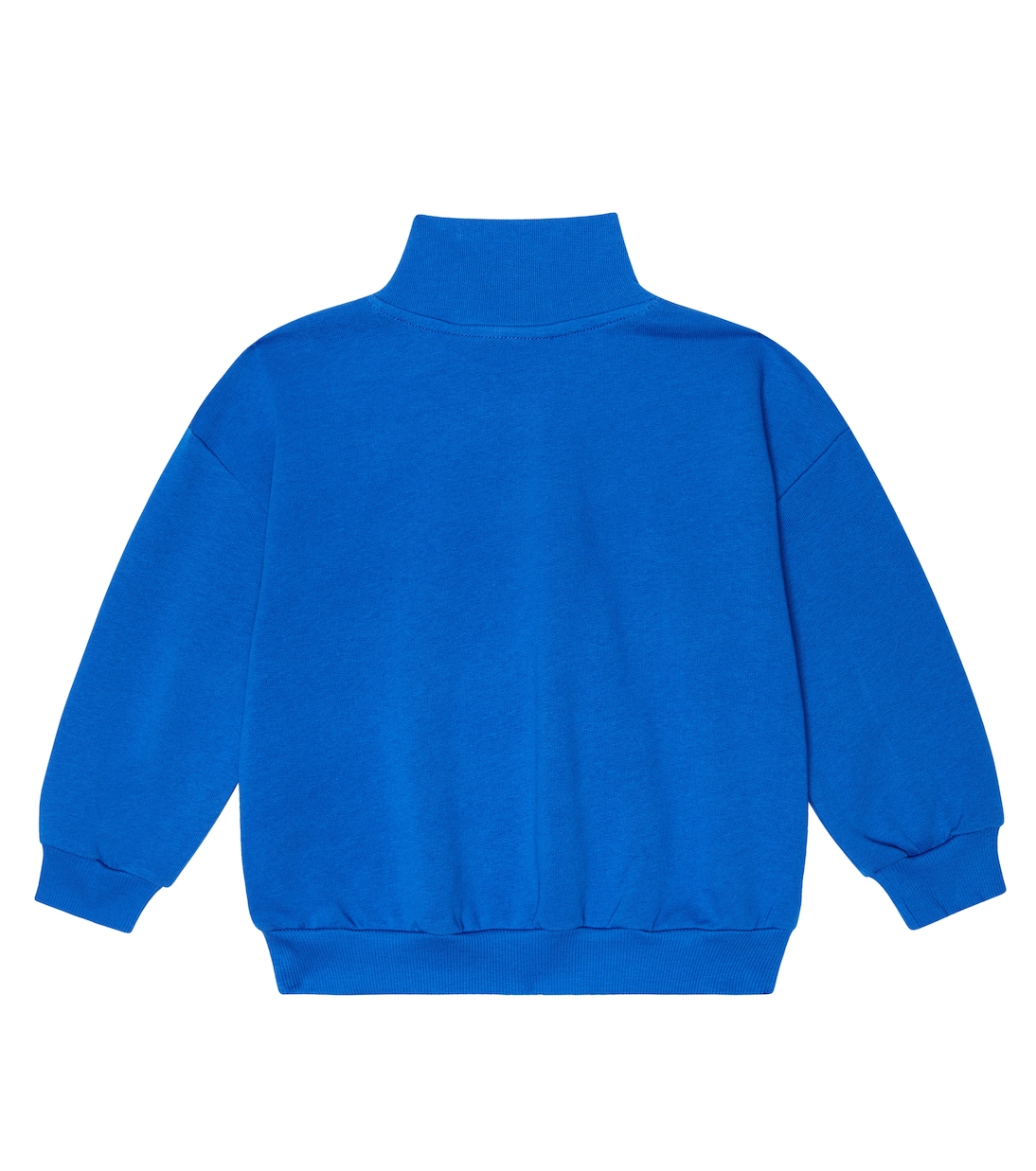 Jersey de algodón con media cremallera | Mini Rodini