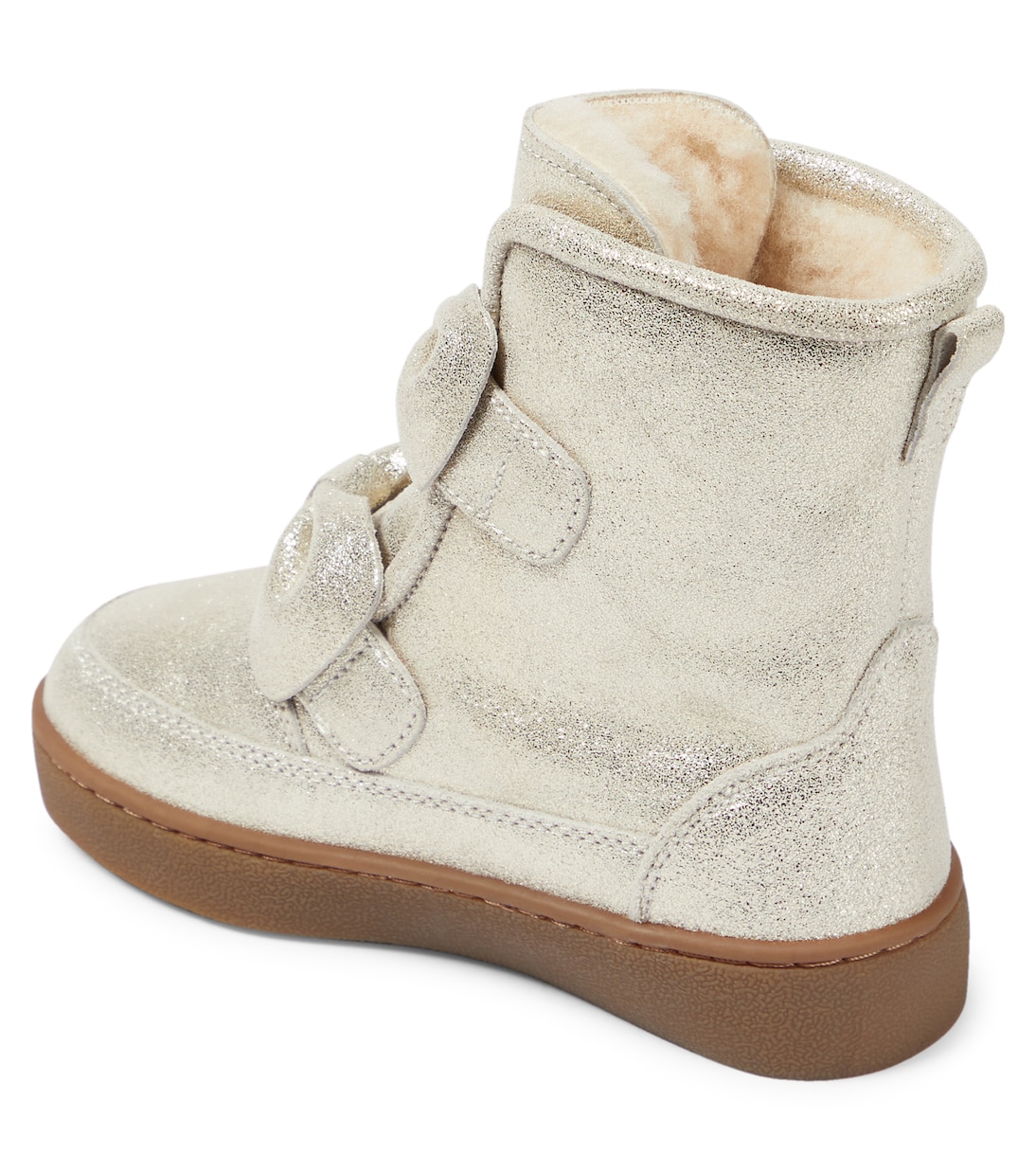 Isa metallic leather boots | Donsje