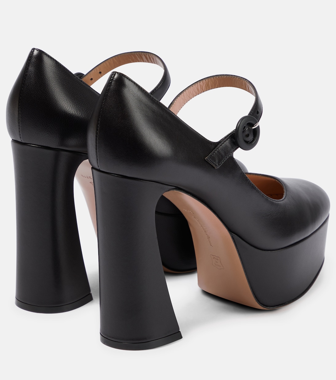 Mary Jane leather platform pumps | Gianvito Rossi