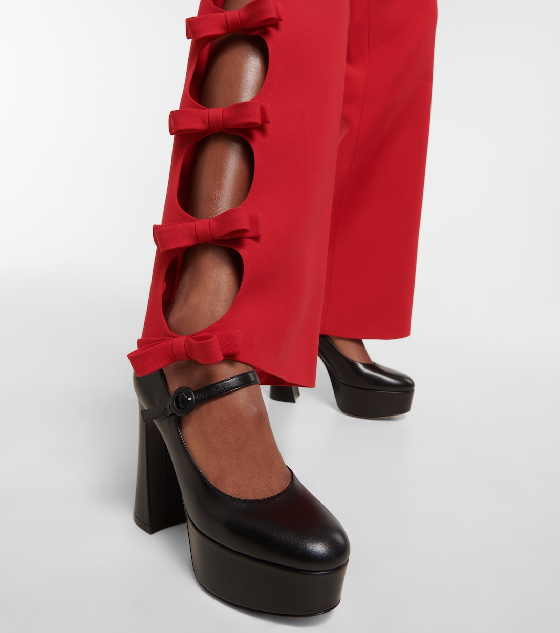 Mary Jane leather platform pumps | Gianvito Rossi