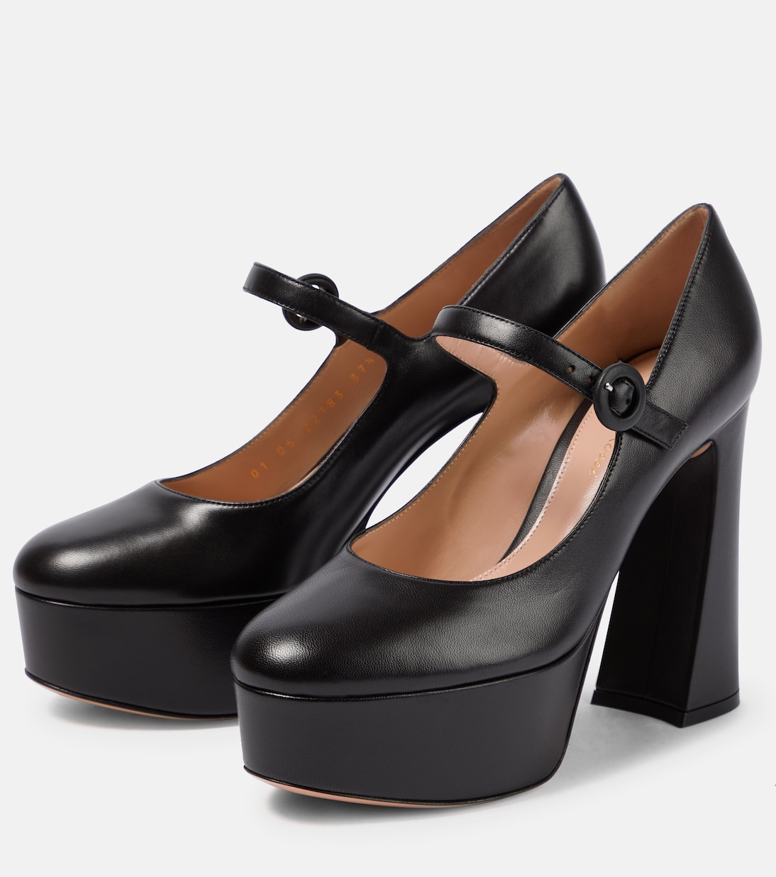 Mary Jane leather platform pumps | Gianvito Rossi