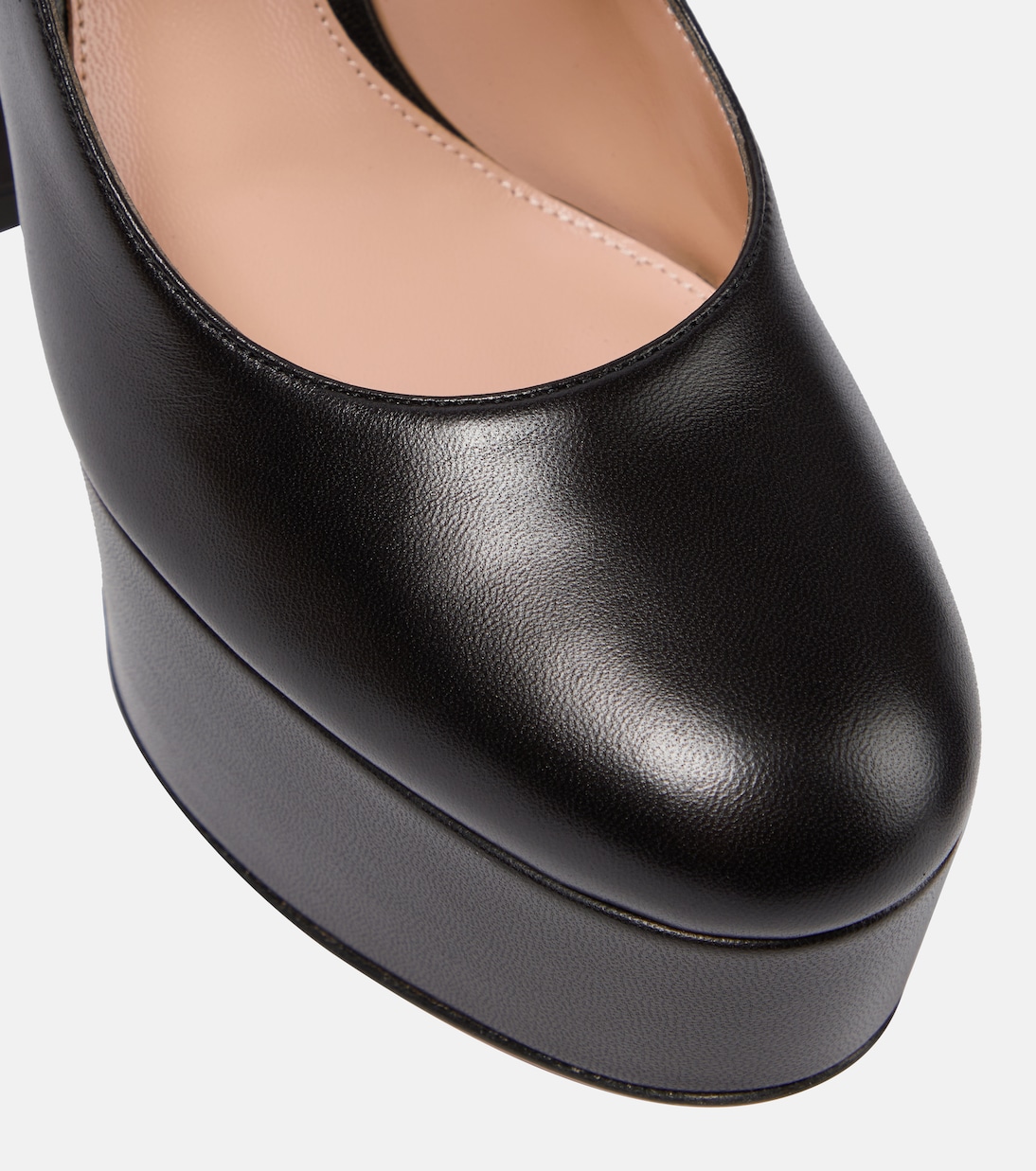 Mary Jane leather platform pumps | Gianvito Rossi