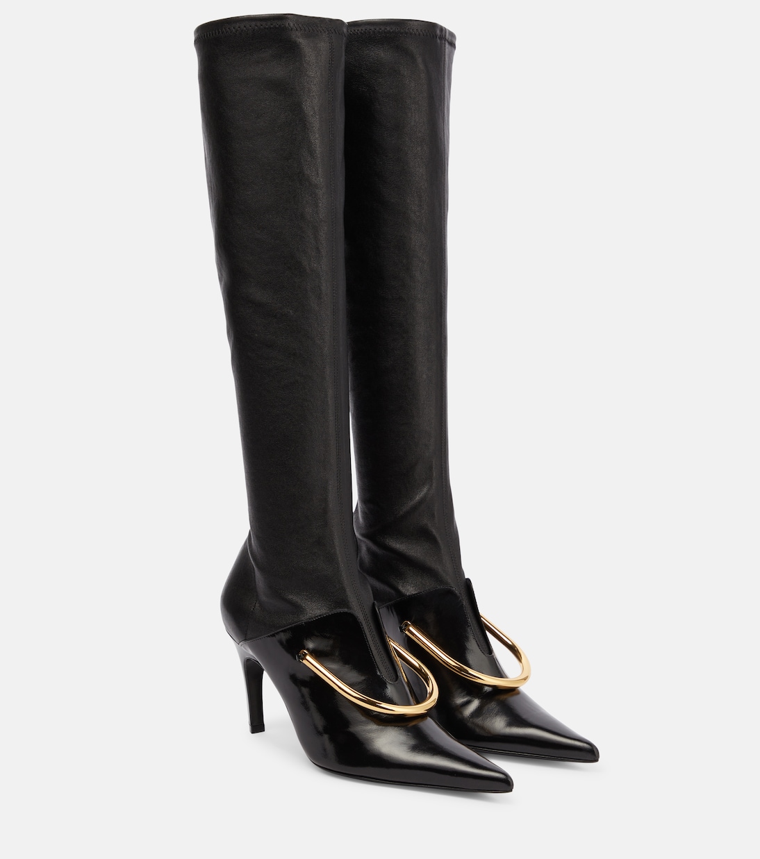 Bottes en cuir à ornements | Jil Sander