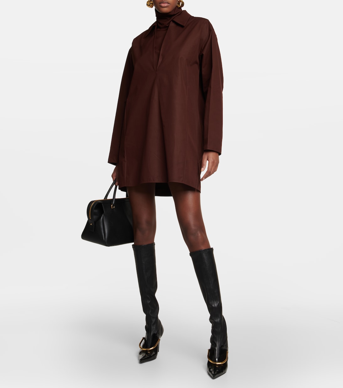 Bottes en cuir à ornements | Jil Sander