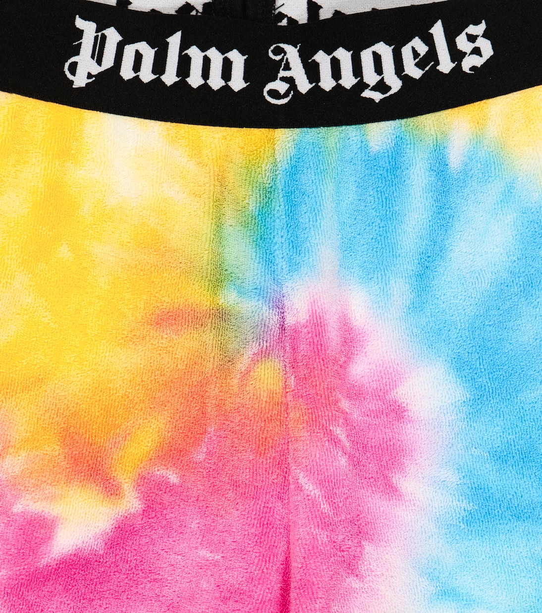 Shorts tie-dye in jersey di cotone | Palm Angels Kids
