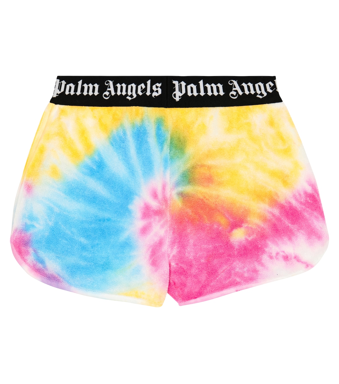 Shorts tie-dye in jersey di cotone | Palm Angels Kids