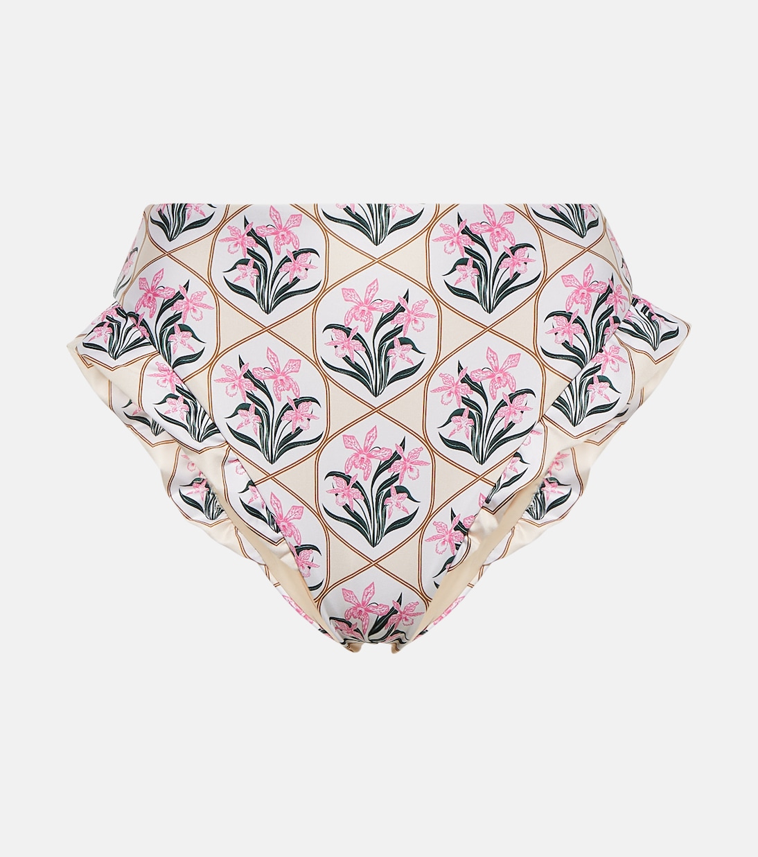 Jengibre Orquidea floral bikini bottoms | Agua by Agua Bendita
