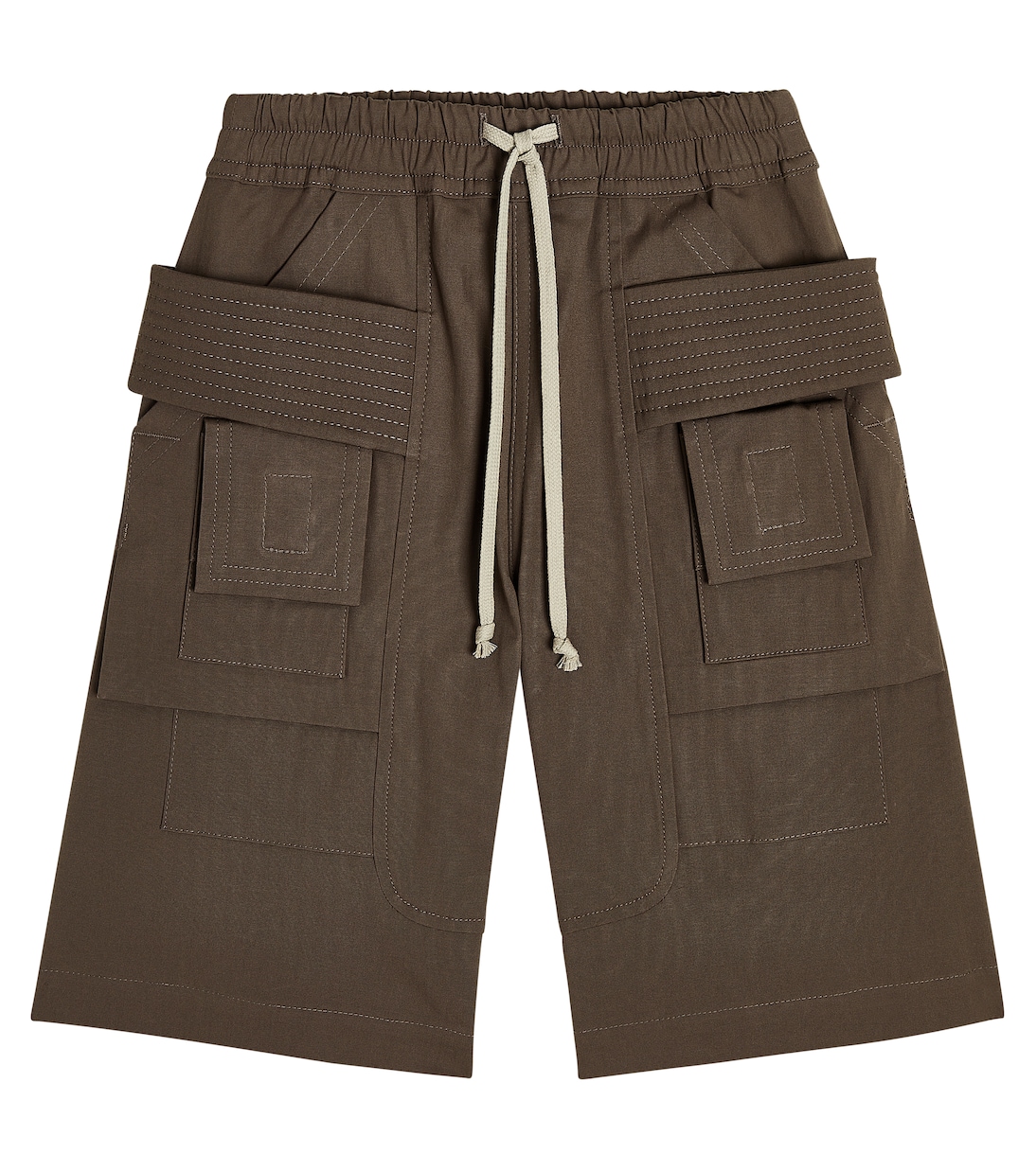 Shorts cargo Pods in misto cotone | Rick Owens Kids